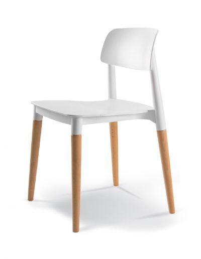 Fresh café chair (white)