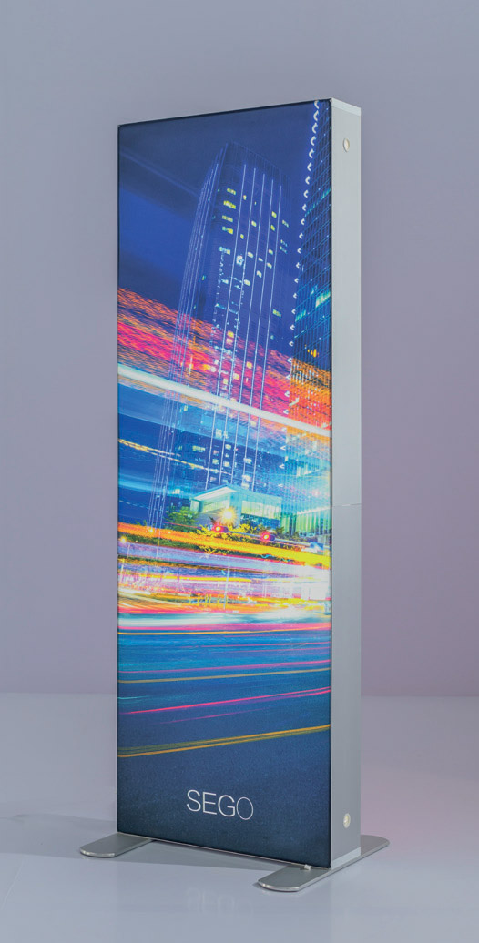 Portable LED Fabric Lightbox Scan Display Solutions